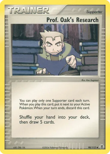 Prof. Oak's Research 98/112 FireRed & LeafGreen