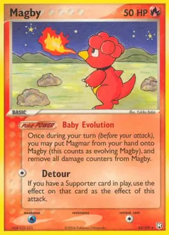 Magby 24/109 Team Rocket Returns