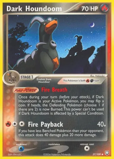 Dark Houndoom 37/109 Team Rocket Returns