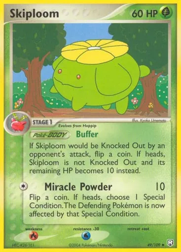 Skiploom 49/109 Team Rocket Returns