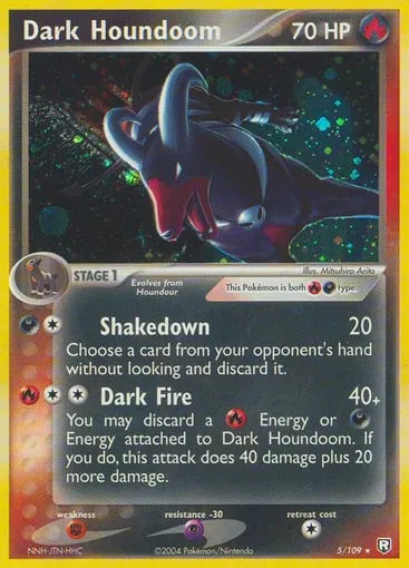 Dark Houndoom 5/109 Team Rocket Returns