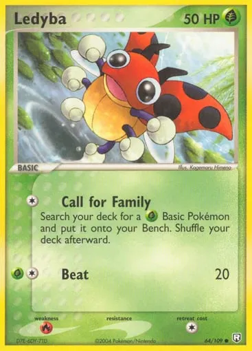 Ledyba 64/109 Team Rocket Returns