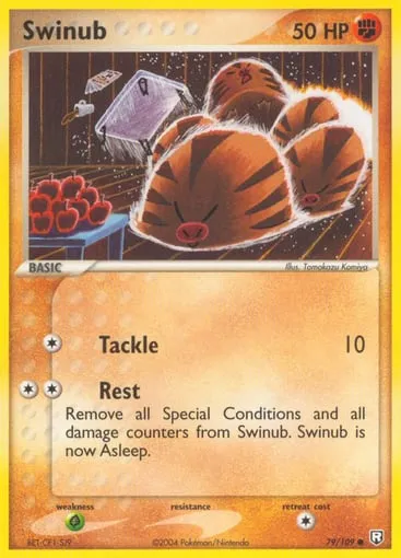 Swinub 79/109 Team Rocket Returns