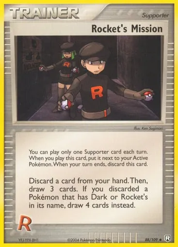 Rocket's Mission 88/109 Team Rocket Returns