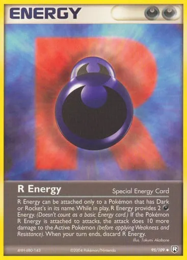 R Energy 95/109 Team Rocket Returns
