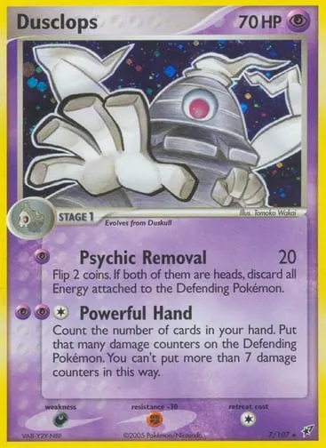 Dusclops 7/107 Deoxys