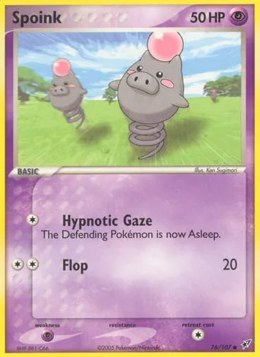 Spoink 76/107 Deoxys
