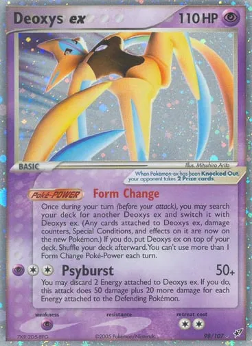 Deoxys ex 98/107 Deoxys
