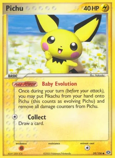 Pichu 59/106 Emerald