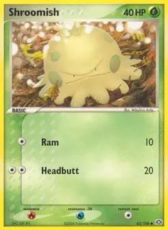 Shroomish 63/106 Emerald