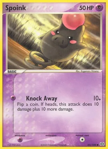 Spoink 65/106 Emerald