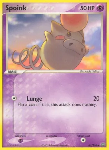 Spoink 66/106 Emerald
