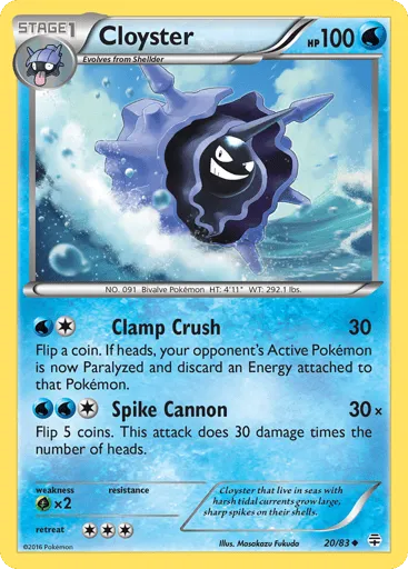 Cloyster 20/83 Generations