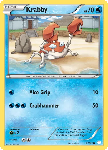 Krabby 21/83 Generations