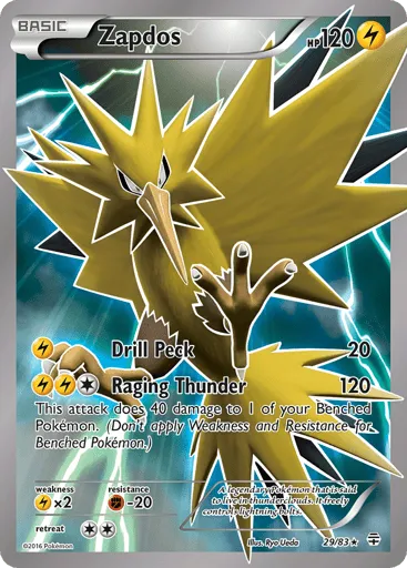 Zapdos 29/83 Generations