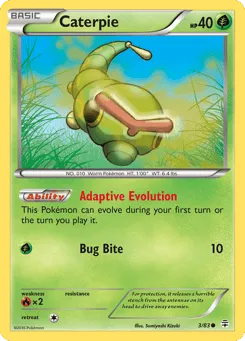 Caterpie 3/83 Generations