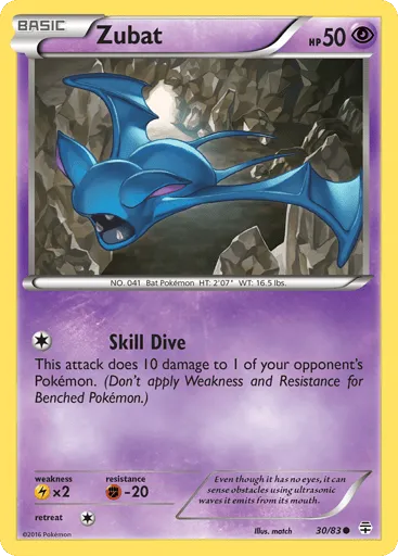 Zubat 30/83 Generations