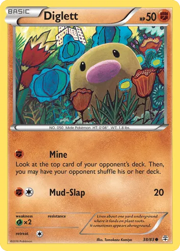 Diglett 38/83 Generations