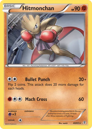 Hitmonchan 48/83 Generations