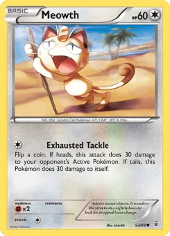Meowth 53/83 Generations