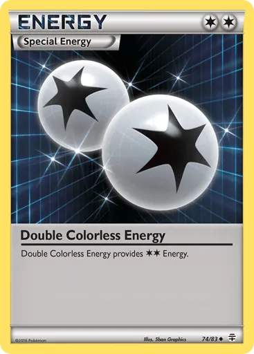 Double Colorless Energy 74/83 Generations