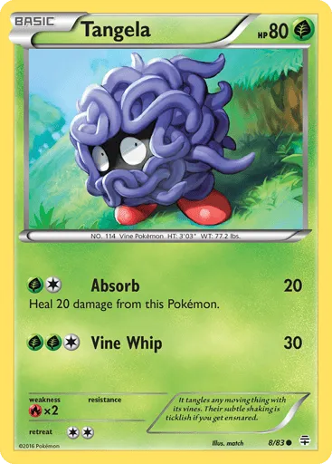 Tangela 8/83 Generations