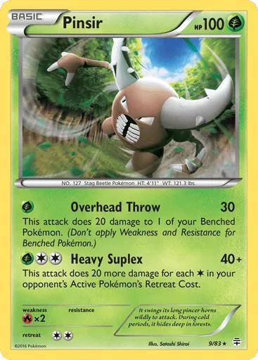 Pinsir 9/83 Generations