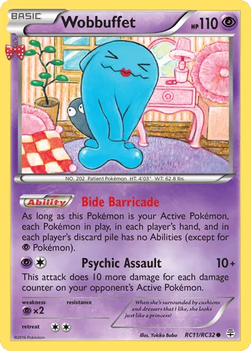 Wobbuffet RC11/RC32 Generations