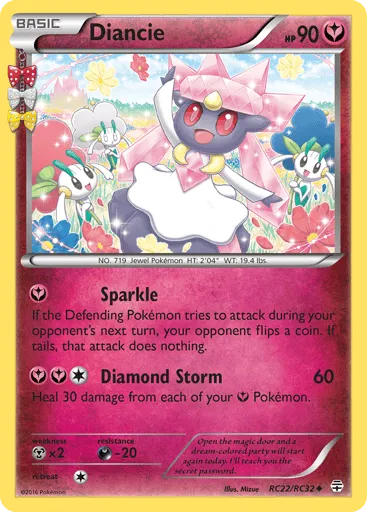 Diancie RC22/RC32 Generations