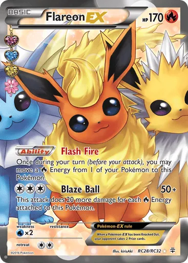 Flareon-EX RC28/RC32 Generations