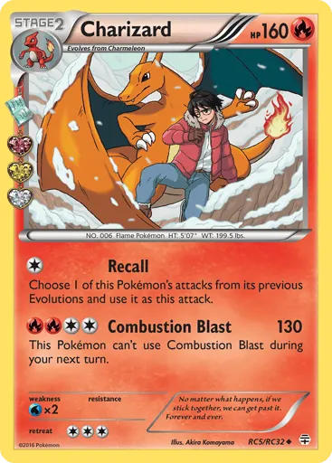 Charizard RC5/RC32 Generations