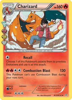 Charizard RC5/RC32 Generations