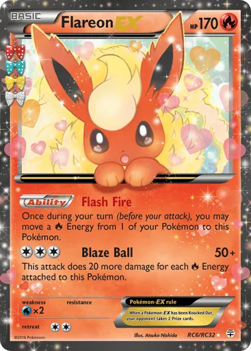 Flareon-EX RC6/RC32 Generations