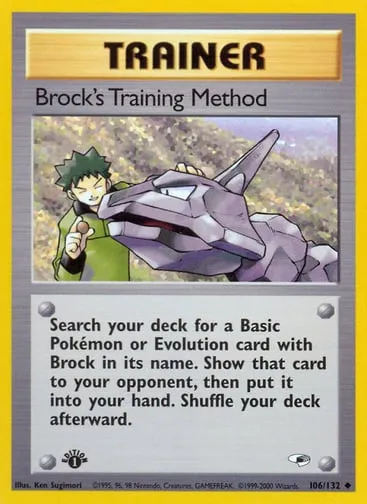 Brock's Training Method 106/132 Gym Heroes