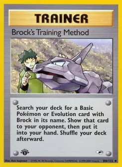 Brock's Training Method 106/132 Gym Heroes