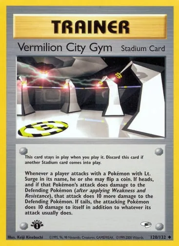 Vermilion City Gym 120/132 Gym Heroes