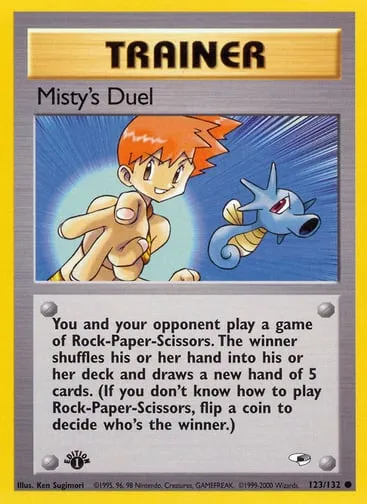 Misty's Duel 123/132 Gym Heroes