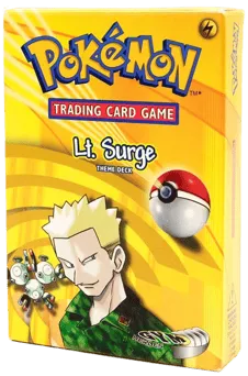 Gym Heroes Theme Deck - "Lt. Surge"