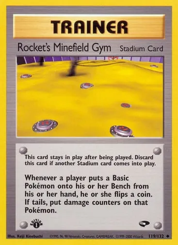 Rocket's Minefield Gym 119/132 Gym Challenge