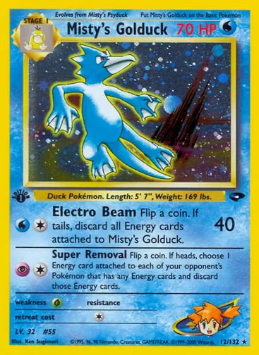 Misty's Golduck 12/132 Gym Challenge