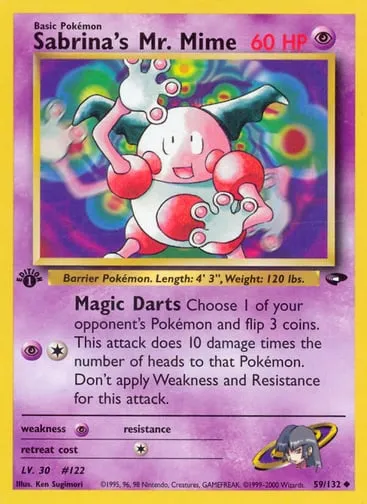 Sabrina's Mr. Mime 59/132 Gym Challenge