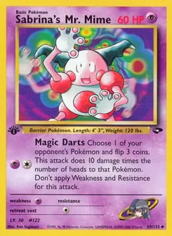 Sabrina's Mr. Mime 59/132 Gym Challenge