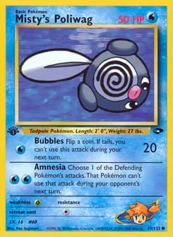 Misty's Poliwag 89/132 Gym Challenge