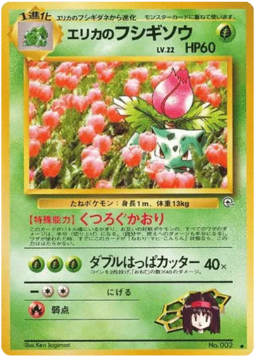 Erika's Ivysaur No.002 Challenge from the Darkness