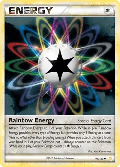 Rainbow Energy 104/123 HeartGold & SoulSilver