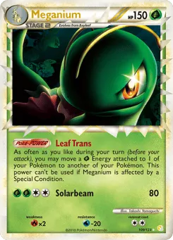 Meganium 109/123 HeartGold & SoulSilver