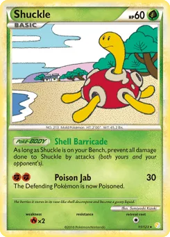 Shuckle 11/123 HeartGold & SoulSilver