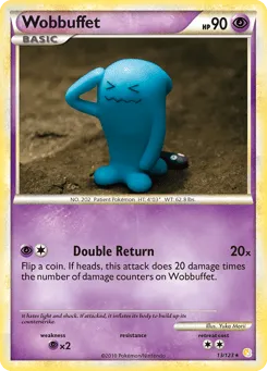 Wobbuffet 13/123 HeartGold & SoulSilver