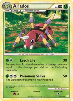 Ariados 15/123 HeartGold & SoulSilver