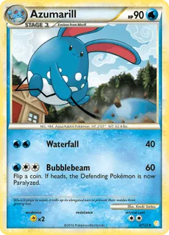Azumarill 2/123 HeartGold & SoulSilver